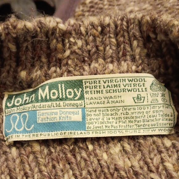John Molloy Wool Sweater Vest. Preppy. Coastal Grampa. - Picture 8 of 9